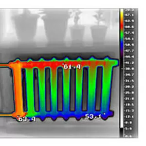 Тепловизионное обследование систем отопления.