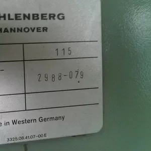 Бумагорезальная машина WOHLENBERG 115