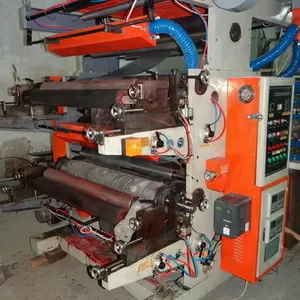  Двухцветная печатная флексомашина 1000мм
