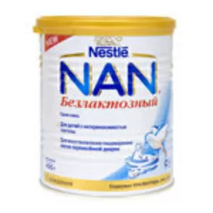 Nestle NAN-безлактозный,  с рождения,  400 гр