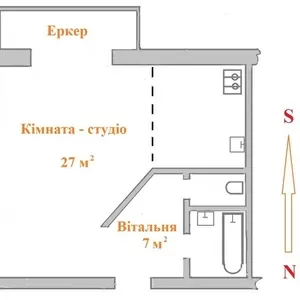 Продам 2-комн.кв. в г. Черкассы с дизайнерським евроремонтом в кирпичн