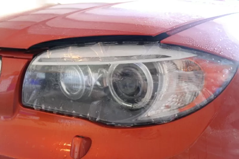 Антигравийная защита лакокрасочного покрытия кузова автомобиля 5