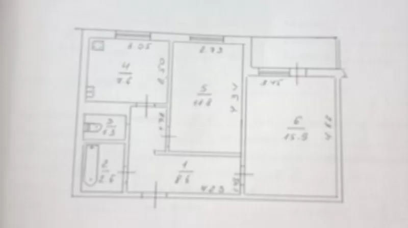 2-комн. Продажа. Черкассы. ЮЗР.