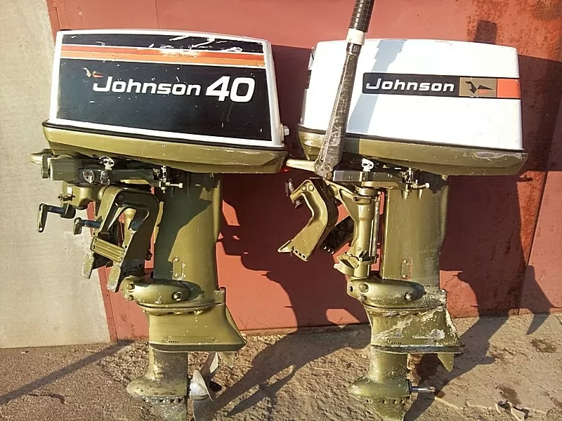 Продам лодочный навесной мотор Johnson-40  2штуки