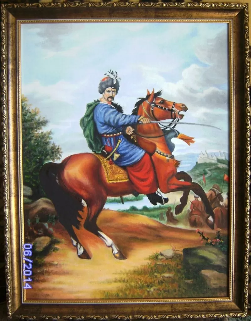 Картина Иван Богун полковник Войска Запорожского
