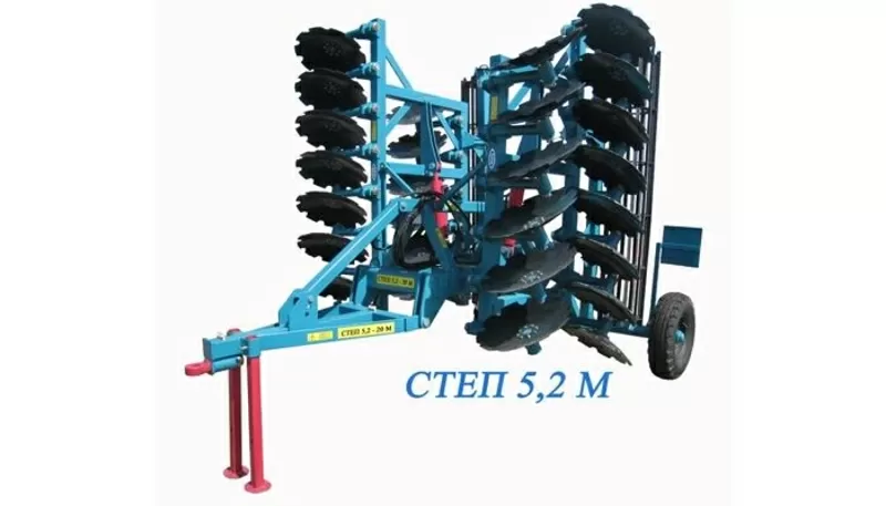 Дископлуг 5, 2 СТЕП для трактора прицепная борона 5, 2
