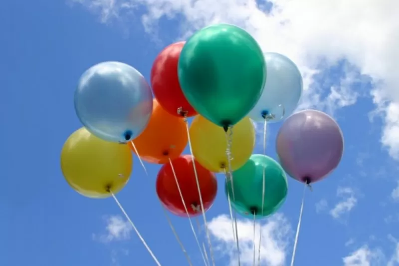 Гелиевые шары,  шарики на праздник,  летающие шары,  шары с гелием 3