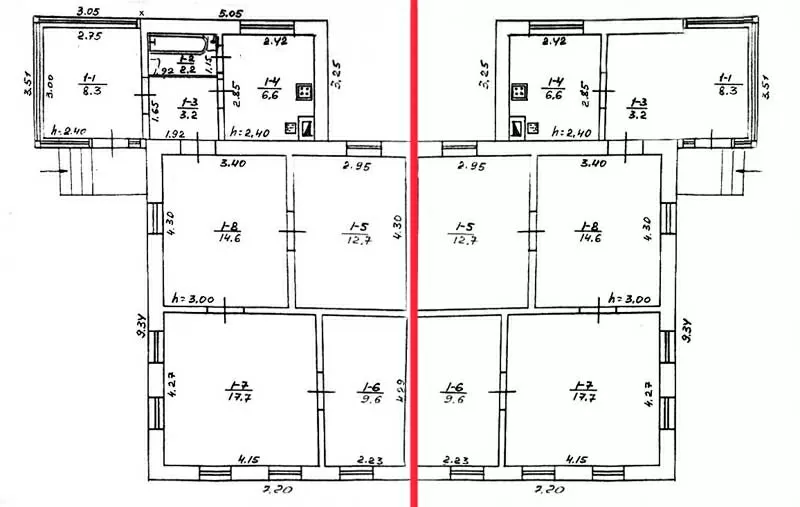 Продается ½  дома в районе Казбет