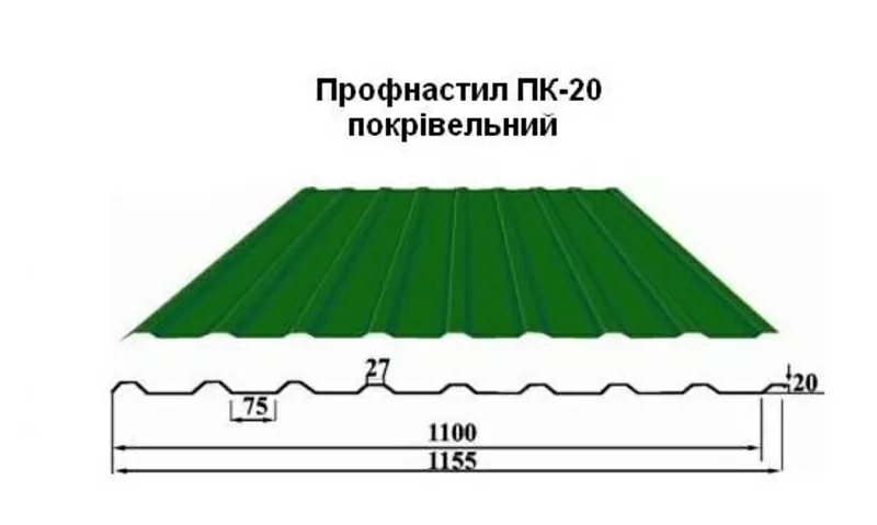 Профнастил кровельный