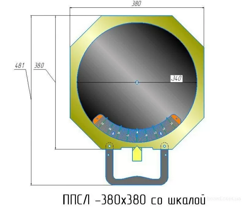 Площадка ППСЛ-380 поворотная,  сдвижная,  для легкового автотранспорта,   3