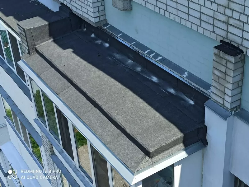 Ремонт даху (даху) балкона. Покрівельні роботи Черкаси
